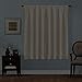 Maytex Smart Curtains Julius 100 Percent Blackout Window Panel, 50 inches x 63 inches, Linen