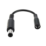 4.5mm to 7.4mm Connector for Laptop Charger Adapter for HP and Dell Charger Tip Converter, for HP Stream Spectre Pavilion Envy Elitebook Split Chromebook, for Dell XPS Latitude Inspiron Chromebook