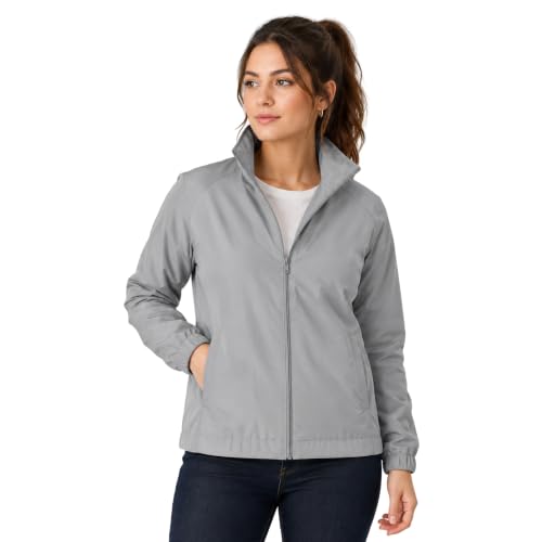 TAGAS Women's Casual Bomber Jacket | Lightweight Zip-Up Jacket wi...