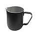Dianoo Jarra De Leche, Taza De Leche De Acero Inoxidable, Jarra De Espuma De Buen Agarre, Jarra De Café, Máquinas De Café Espresso, Espumador De Leche Y Arte Latte, 1 Pieza (350 Ml) - Negro