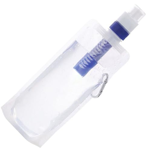 SUPVOX Portable Water Tank for Camping Collapsible Water Container Bag 480ml Hiking Water Bag Filter