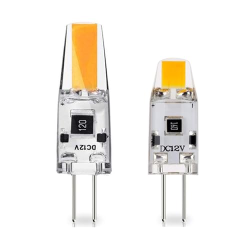 eufeifeiegds 10 12V LEDCg G4d 1.5W 2W Pxd ƒpƖ NX^VfA v Cg Ɩ(Cold White,2W)