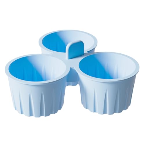 Cápsulas Reutilizables De Silicona Para Cupcakes - Cápsulas Antiadherentes Para Muffins y Cupcakes - Utensilio De Repostería Resistente A Altas Temperaturas Para Freidora De Aire, Horno Y Uso Profesio