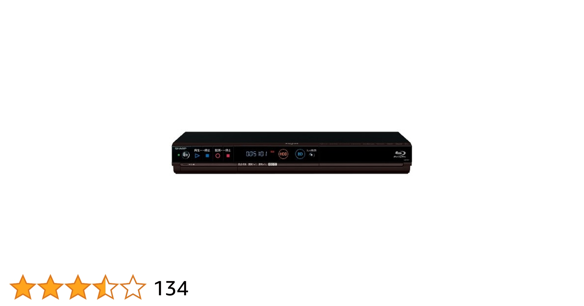 Amazon | シャープ 500GB 1チューナー ブルーレイレコーダー