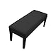 Lollanda Universal-Bezug für Esszimmer-Bank, Stretch Dining Bench Cover, Elastische Stretch Husse für Hotel, Bankett, Restaurant, Wohnzimmer, Schlafzimmer (Schwarz) 60mm,Universal günstig Kaufen-Lollanda Universal-Bezug für Esszimmer-Bank, Stretch Dining Bench Cover, Elastische Stretch Husse für Hotel, Bankett, Restaurant, Wohnzimmer, Schlafzimmer (Schwarz)