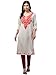 Zavera Womens Winter Wear Embroidery Work Woolen Kurti (M