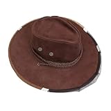 Sombrero protector de apicultor, sombrero de vaquero, mosquitero, velo, cubierta for todo el rostro y el cuello, máscara de malla for insectos for exteriores, gorro protector for la cabeza