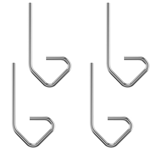 4 Pack Hitch Pin Clip for Hand Trucks Replacement Lock Grab Pin Clip | Junior/Senior Harper Convertible Composite Hand Trucks, Replacement Lock Grab Pin Clip 3 1/4" L - HDPLP-187, 4 Value Bundles