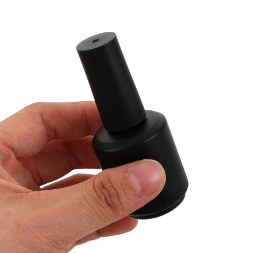 Flacons de vernis à ongles vides en verre dépoli pour éviter le gaspillage