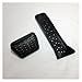 DCGATMWSV Compatible for Omoda 5 E5 C9 2025 2024 2023 Stainless Steel Rubber Non Slip Foot Rest Fuel Gas Accelerator Brake Pedal Pad Cover Plate 2pcs