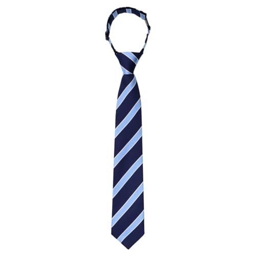 Boys Tie Pre-tied Adjustable Kids Tie, Solid Color Ties for Boys for School Uniforms Accessories Party Casual
