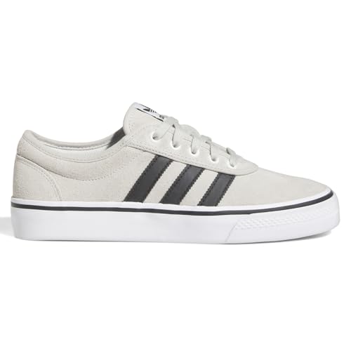 adidas Mens Adi Ease Skate Sneakers Shoes - Grey, Off White
