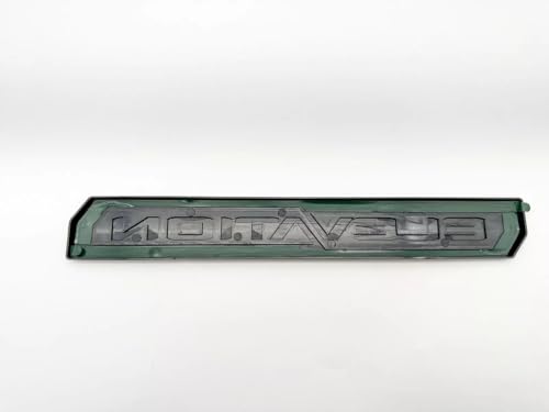 Image of Overlay Door Rear Emblem Badge Nameplate Replacement for 2019-2021+ Elevation 3PC (Matte Black)