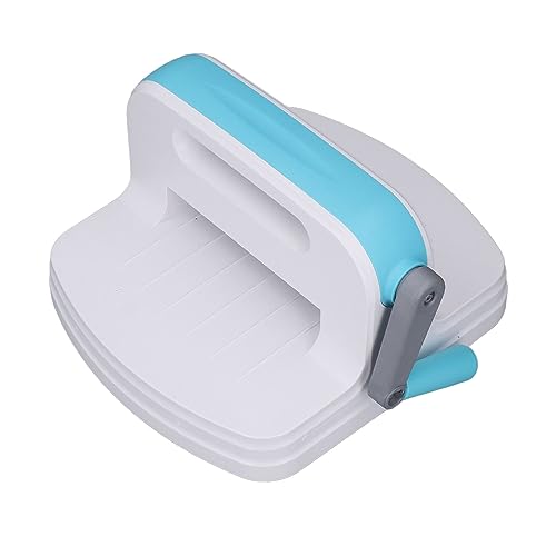 Miniatura 8 de Máquina de troquelado y estampado en relieve, mini máquina troqueladora con hoja auxiliar y 4 placas, máquina de grabado a mano Máquinas de corte