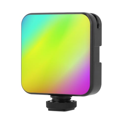 Yüksek kaliteli RGB video ışığı; ayarlanabilir parlaklık, 20 yaratıcı ışık efekti, 2000 mAh pil, USB-C