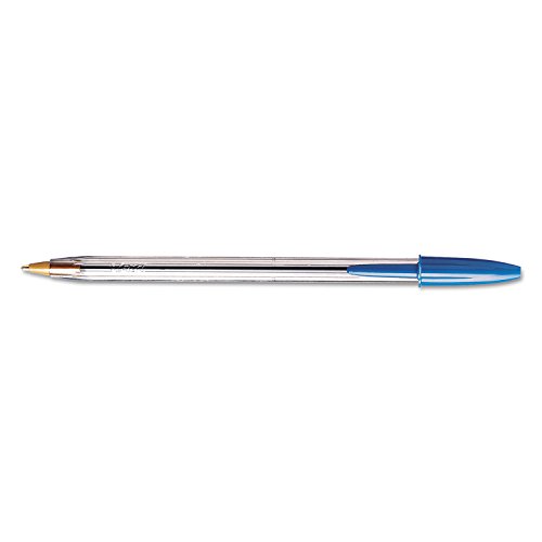 BICMS241BE - Cristal Xtra Smooth Ballpoint Stick Pen, 24 Pack