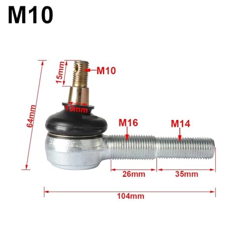 Kit de rotule réglable M10 robuste pour optimiser la direction du quad
