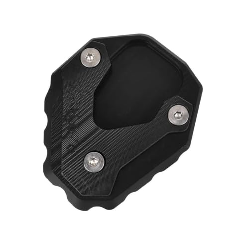 Plaque support béquille NX 500 élargie pour stabiliser la moto au sol