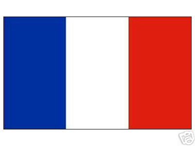 Bandiera Francia per tifosi 150 x 90 cm