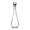 Waterford elegance tall decanter with round stopper  urban country home decor