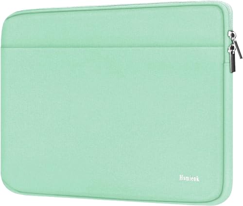 Image of Laptop Sleeve 14 inch, Shockproof Protective Notebook Cover Bag with Accessory Pocket, Durable Carrying Laptop Case Compatible for MacBook HP Lenovo Dell Asus Acer, Light Blue