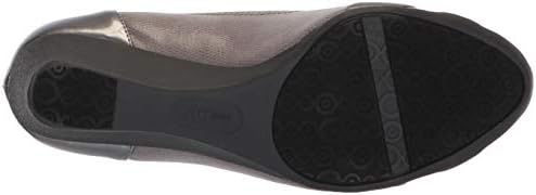 Anne Klein Women's Timeout Wedge Heel Pump, Pewter, 7.5 M US | Image 3