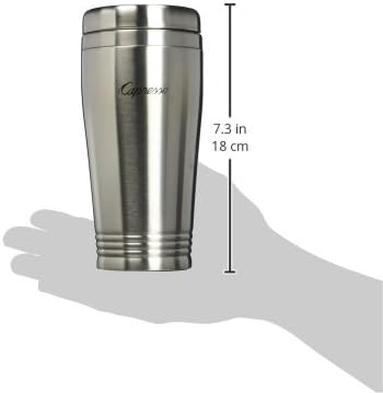 Capresso 16 Ounce Insulated Travel Mug, Stainless Steel (4425.05)