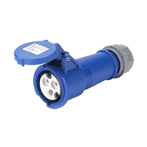Connecteur industriel 16A MN1321 fiche triphasée 3 trous 380V adaptateur secteur