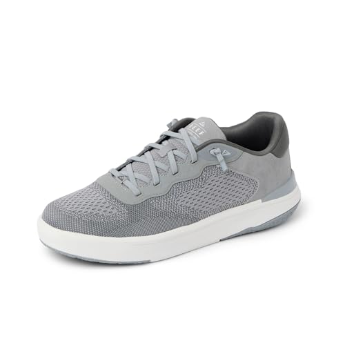 REEF Men's Shoreline Del Mar Shoe, Breathable Knit Upper, Lightweight & Flexible, Cushion Footbed, Elastic Laces
