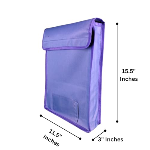 Image of Rexine Document File Folder (Blue)
