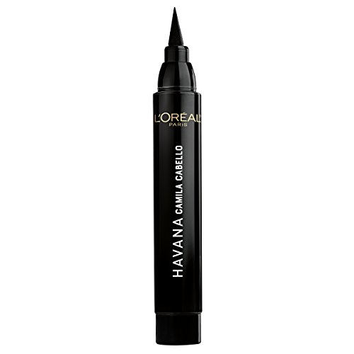 L'Oreal Paris Cosmetics X Camila Cabello Havana Flash Liner Liquid Eyeliner, Black, 0.08 Fluid Ounce