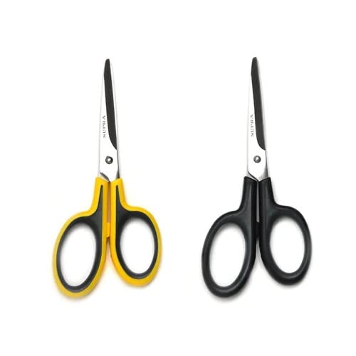 DAISO JAPAN STATIONERY SCISSORS SOFT GRIP SET OF 2 Amazon.in Office