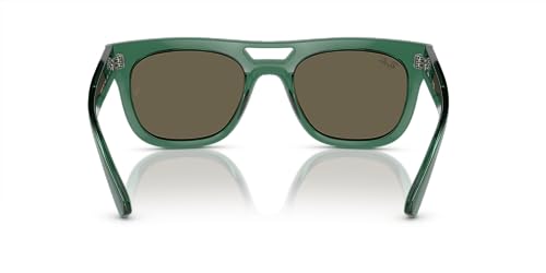Ray-Ban RB4426 Phil Sunglasses, Transparent Green/Brown, 54 mm - image 5