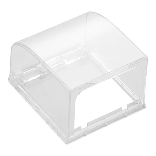 Clear Outlet Covers - Outdoor Outlet Protective Cover | Adhesive Bathroom Outlet Waterproof Cover |Splash Proof Electrical Outlet Cover Socket Dust Protector For Bathroom, Bedroom