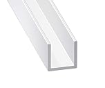 CQFD U PVC White 6.2 x 8.7 x 6.2 x 1.2 mm Internal 6.3 1 m