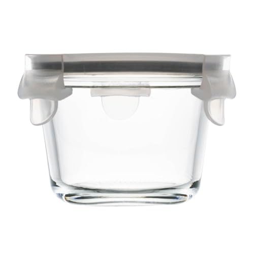 LYOR - Pote Hermético com Tampa Redondo 130ml Vidro