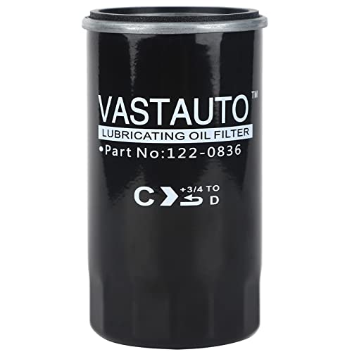 Oil Filter 122-0836 Spin-on Fits for Cummins Onan RV Generator QG 5500/7000 Series HGJAA HGJAB HGJAC Replaces# B7238 PH2875 PH1002 1220836