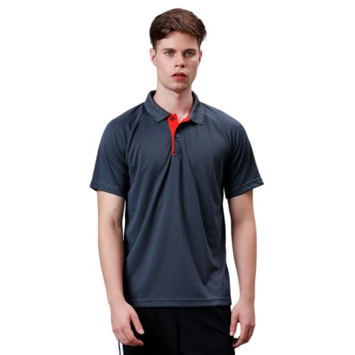 Image of Adidas Men's Solid Regular Fit Polo