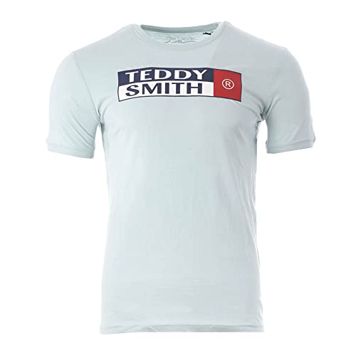 Teddy Smith T-Shirt Bleu Homme Tozo Bleu S
