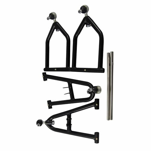 Front Upper Lower A Arms 2+1 Wider Extender for 1987-2006 Yamaha Banshee 350 YFZ350 Left and Right