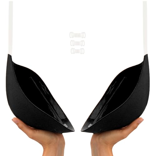 Strapless Bra Sticky Bras for Women Adhesive Bra Push Up Invisible Reusable Bras for Backless Dress Breast Lift Tape DDD BLK