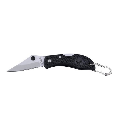 Bartech Pro by Barton Blades KCKNIFE1 Small Mini Half-Serrated Key Chain Pocket Knife