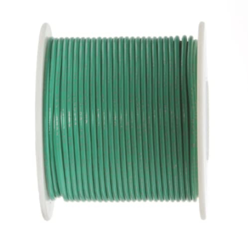 1 Pcs 500 ft Green Solid Hook Up Wire 20 AWG Gauge 300 Volts 0.0320