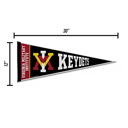 Image of Rico Industries NCAA Exclusive 12 inch x 30 inch Felt Wall Decor Pennant - Great for Home /Bed Room /Man Cave Decor