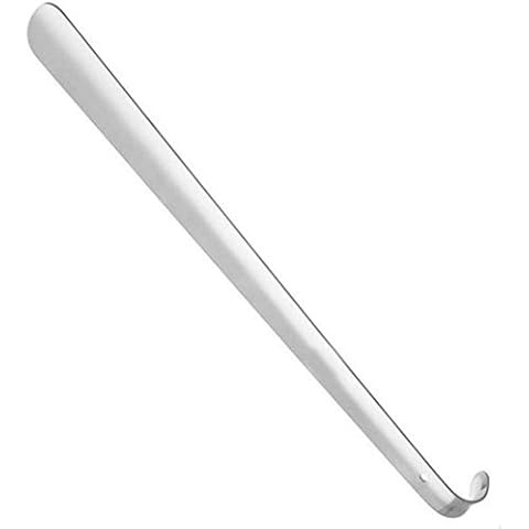 CODIRATO Stainless Steel Shoehorn, Metal Long Shoe Horn Handled Shoehorn for Men, Women, Children and The Elderly (42CM) Cover