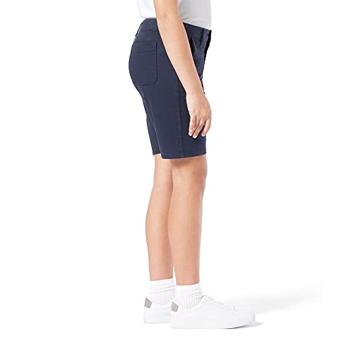 Signature by Levi Strauss & Co. Gold Label Girls' Uniform Shorts, (New) Navy Blazer, 12 - image 2
