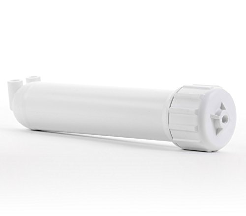 Boîtier membrane osmose inverse universel 30,5 cm blanc étanche avec ports 1/4 NPT - 2