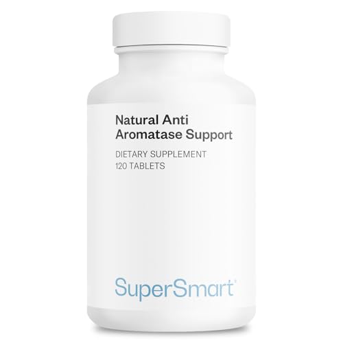 Supersmart - Natural Anti Aromatase Support (Advanced Formula) - with DIM, Genistein, Chrysin -...
