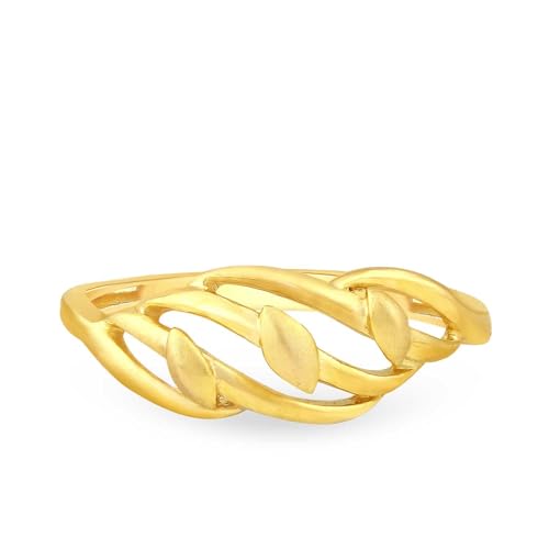 Malabar Gold & Diamonds Gold Ring for Women 22 K | Gold Ring for Women 22k Gold Pure | 22 Kt (916) BIS Hallmark Certified Pure Gold Ring for Birthday, Engagement, Anniversary &... - Image 4