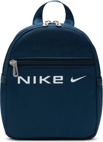 Nike Mochila para mujer Nsw Futura Mini Backpack-Ct Con Fa24, Armory Navy/Armory Navy/White, FZ2474-478, MISC, Armory Navy/Armory Navy/White, talla única, Ropa deportiva